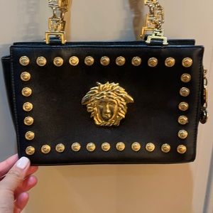 Gianni original gold plated chain bag